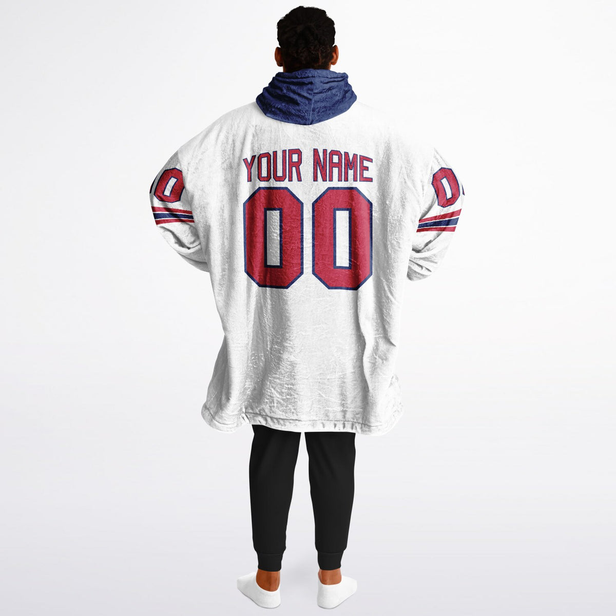 Dark Blue/Red/White Superfan Reversible