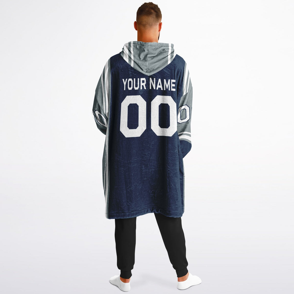 Navy/Silver/White Bold