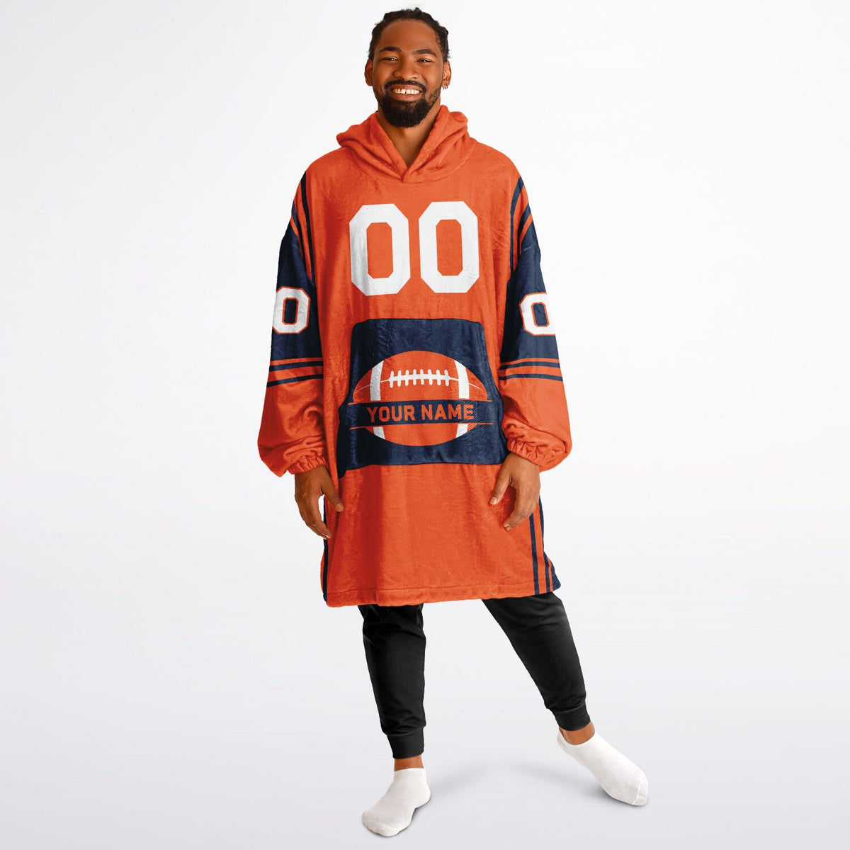 Orange/Navy Bold