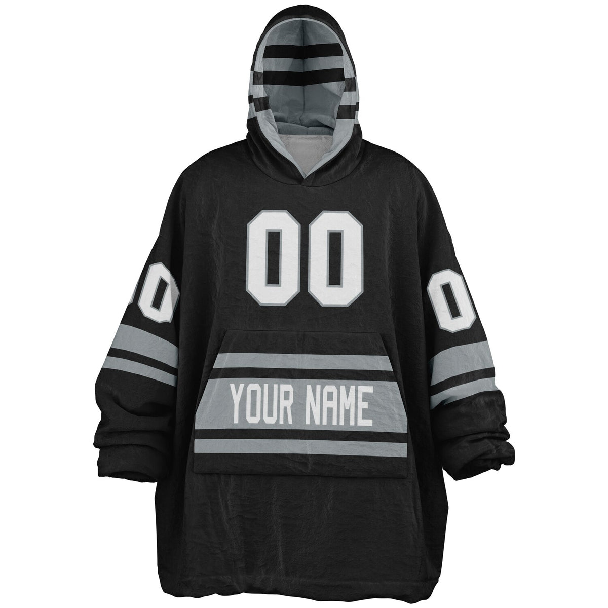 Black/Silver Superfan Reversible