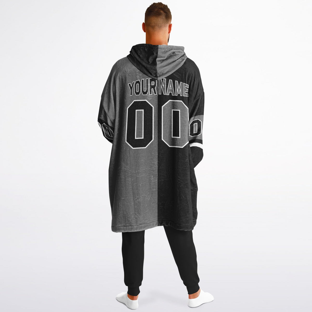 Black Gray White Halftime