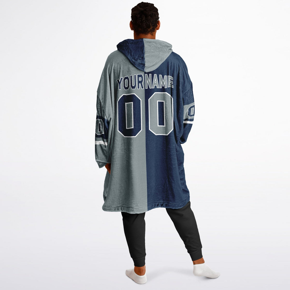 Navy/Silver/White Halftime