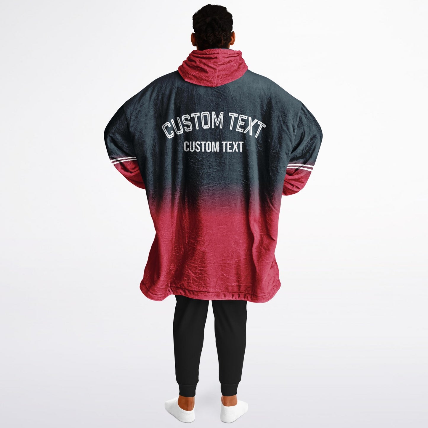 Deep Steel Blue/Red/White Everyday Reversible