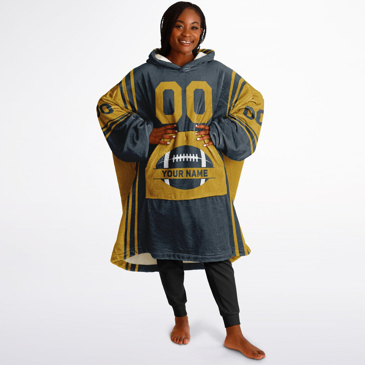 Charcoal & Mustard Bold