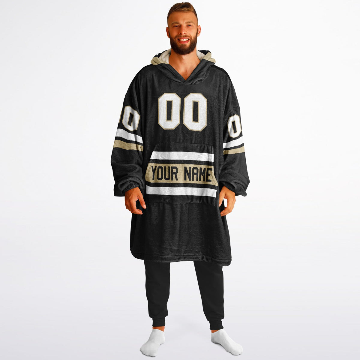 Black/Light Gold/White Classic