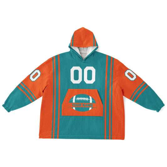 Aqua & Orange Bold