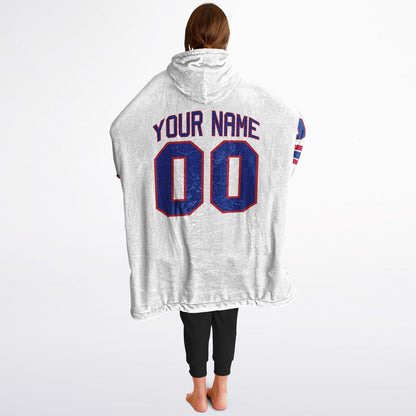 Blue/Red/White Superfan Reversible