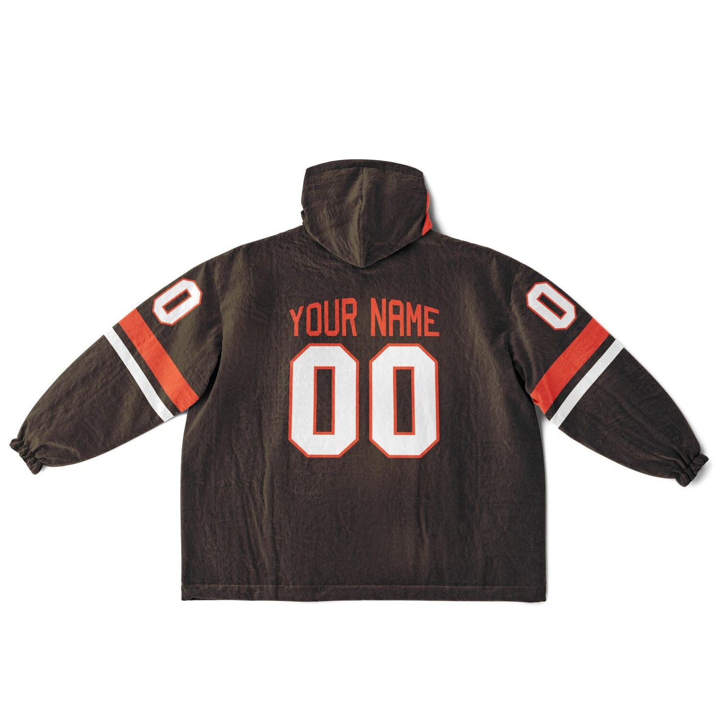 Brown/Orange/White Superfan Reversible