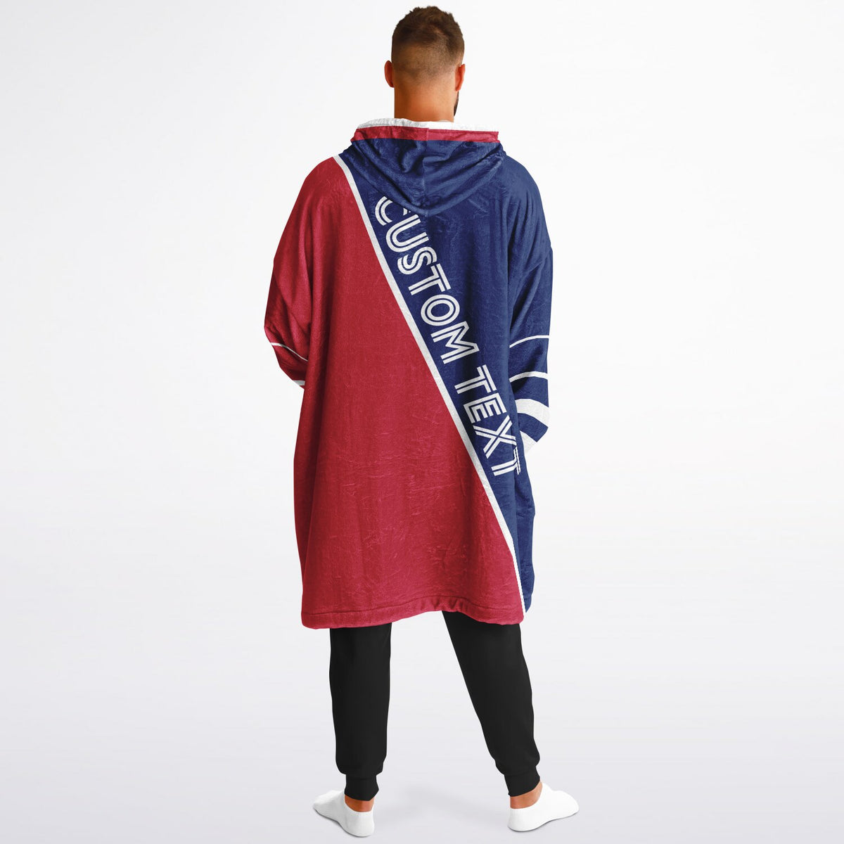 Dark Blue Red White Split Decision