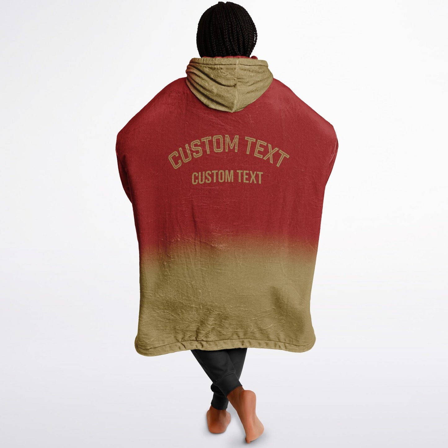 Red/Metallic Gold Everyday Reversible