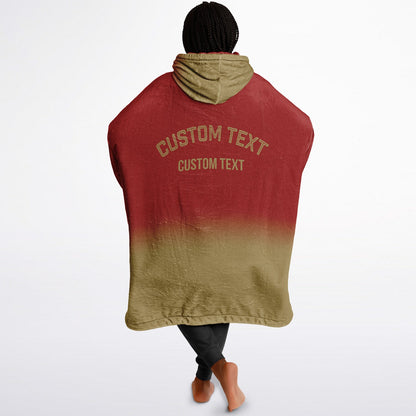 Red/Metallic Gold Everyday Reversible