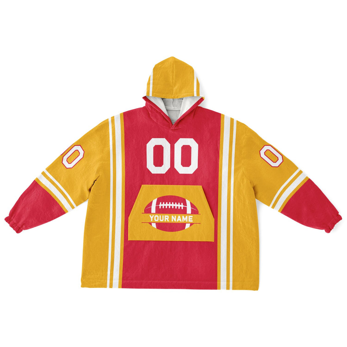 Red/Gold/White Bold