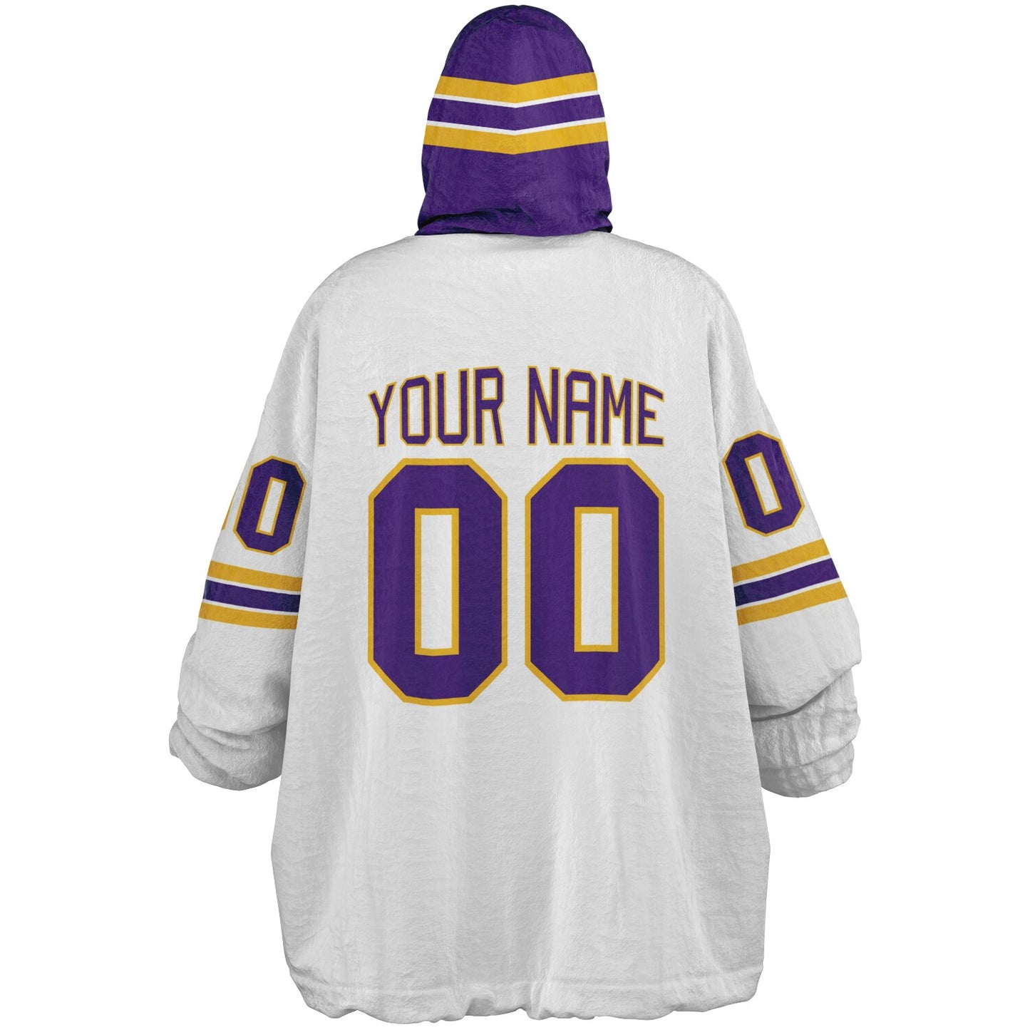 Purple/Gold/White Superfan Reversible