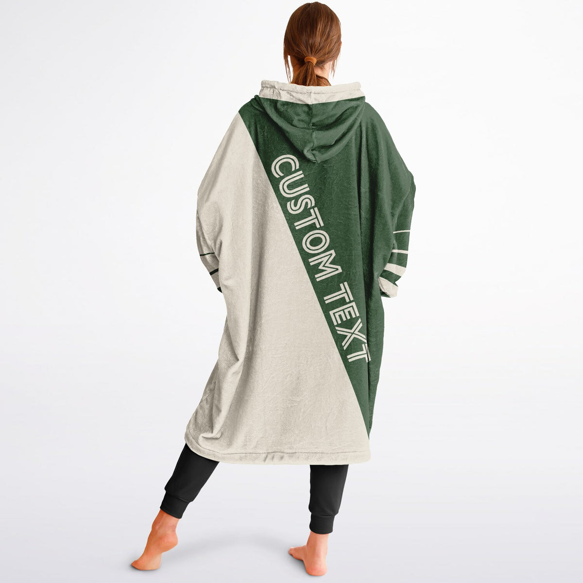 Forest Green & Cream Split Decision