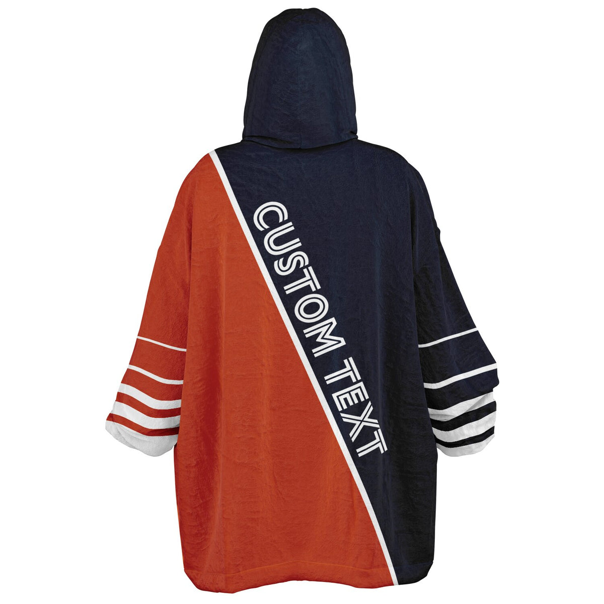 Navy Orange White Split Decision