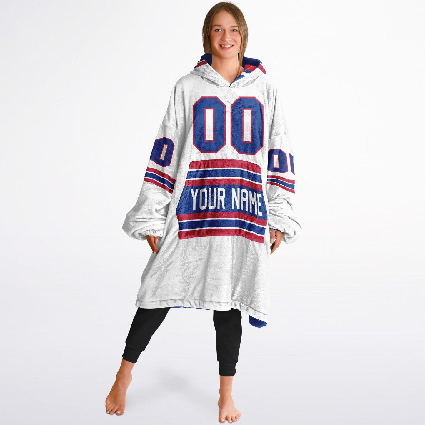 Blue/Red/White Superfan Reversible