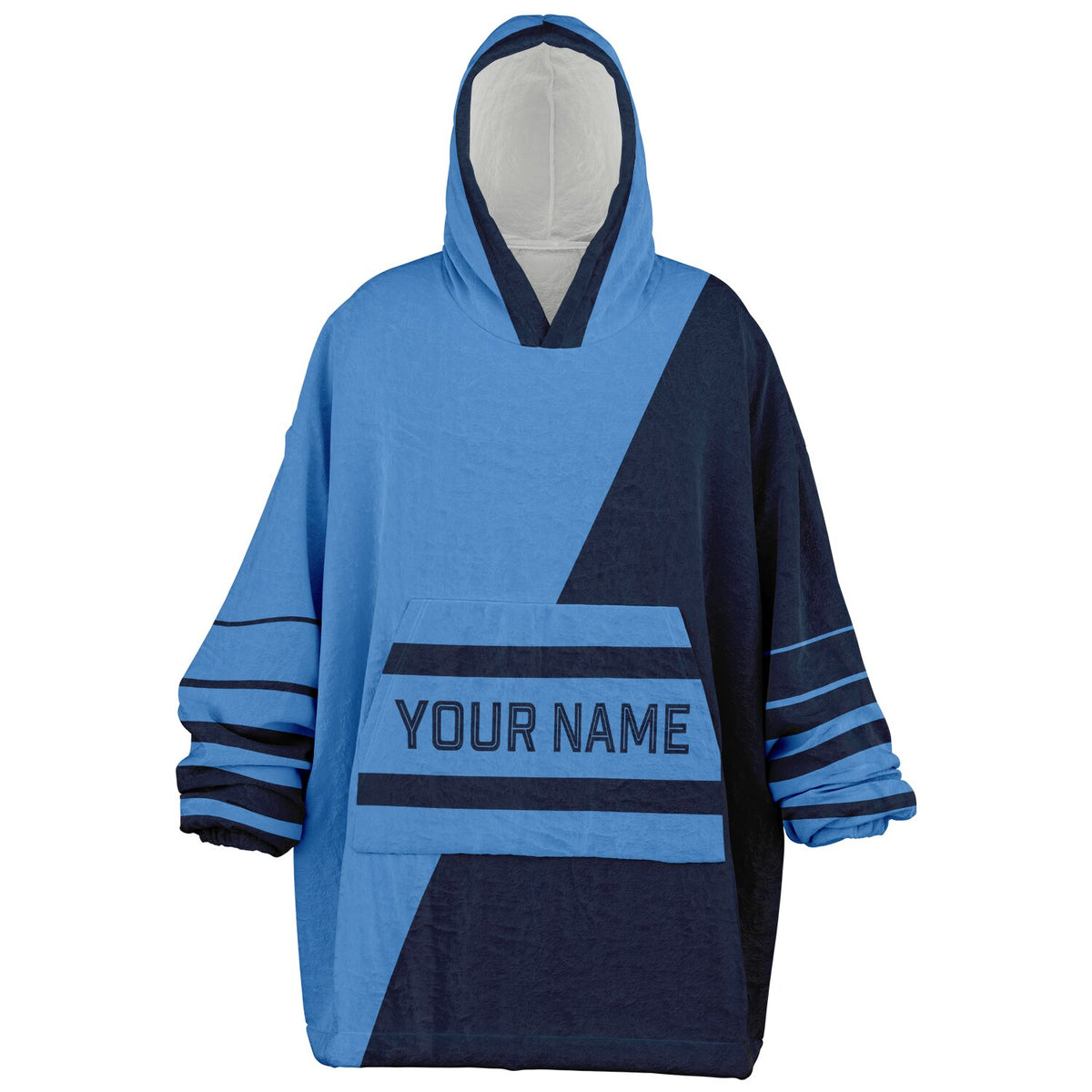 Light Blue & Navy Split Decision