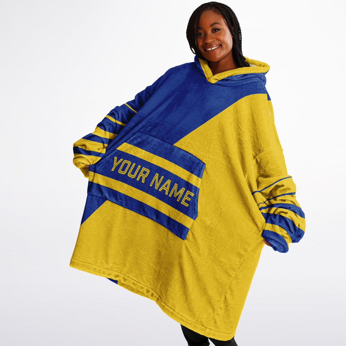 Blue & Yellow Split Decision