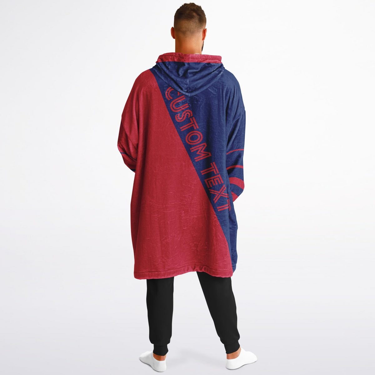 Dark Blue & Red Split Decision