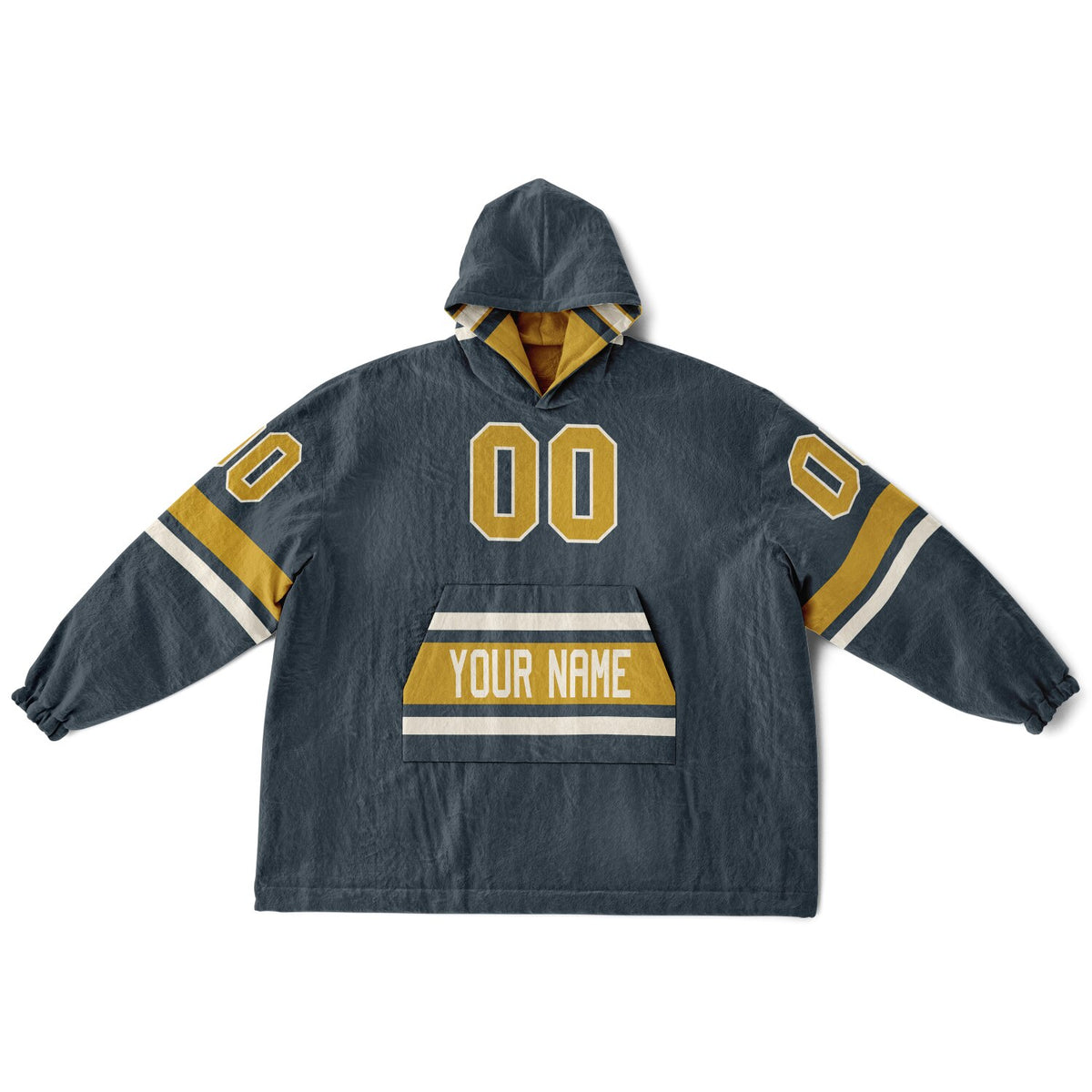 Charcoal Mustard Cream Superfan Reversible