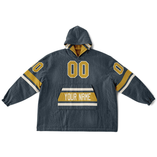 Charcoal Mustard Cream Superfan Reversible