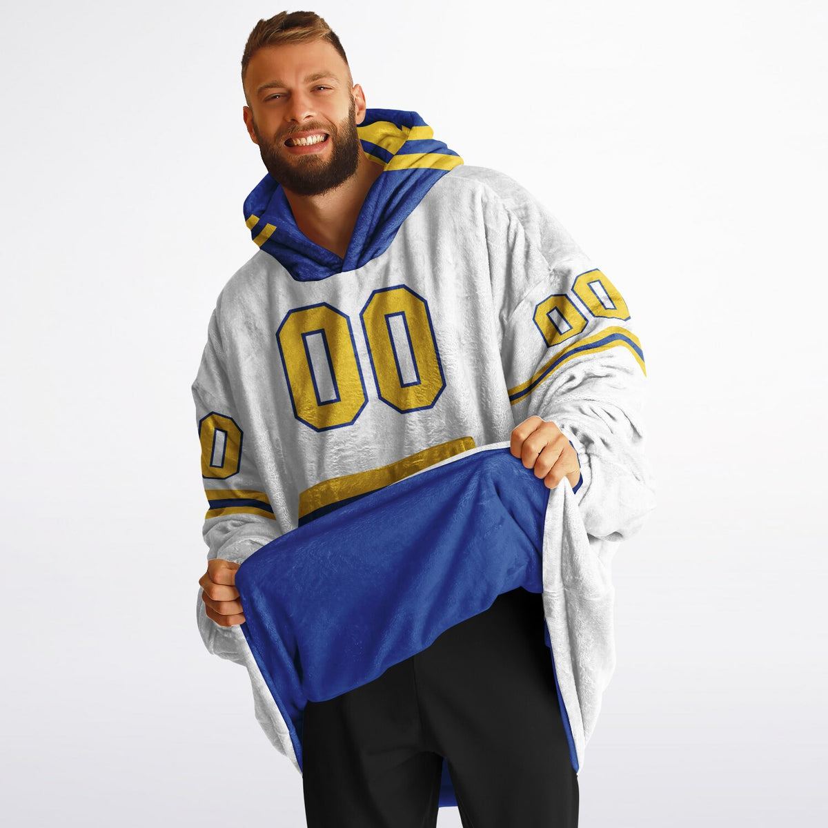 Blue/Yellow Superfan Reversible