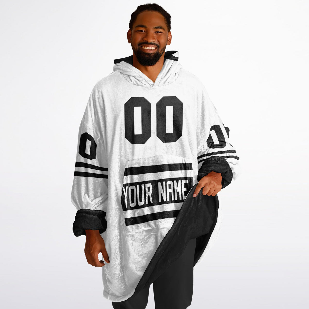 Black & White Superfan Reversible