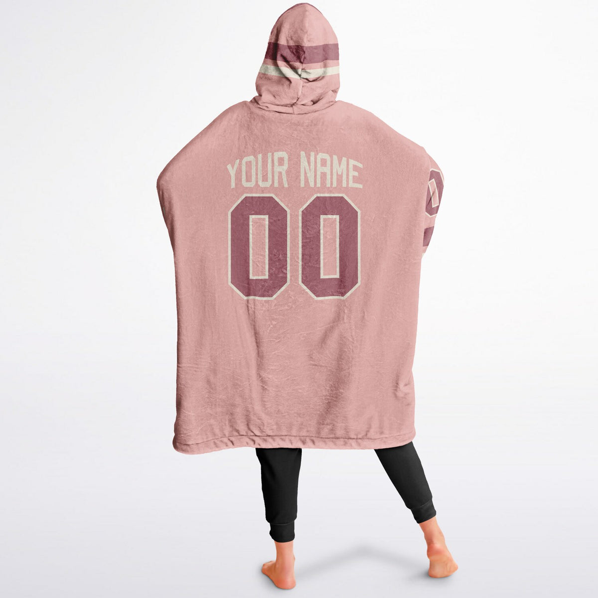 Blush Pink Cream Rose Gold Superfan Reversible