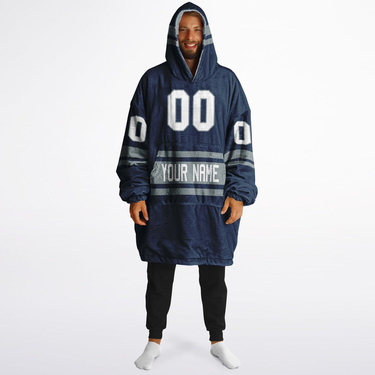 Navy/Silver Superfan Reversible