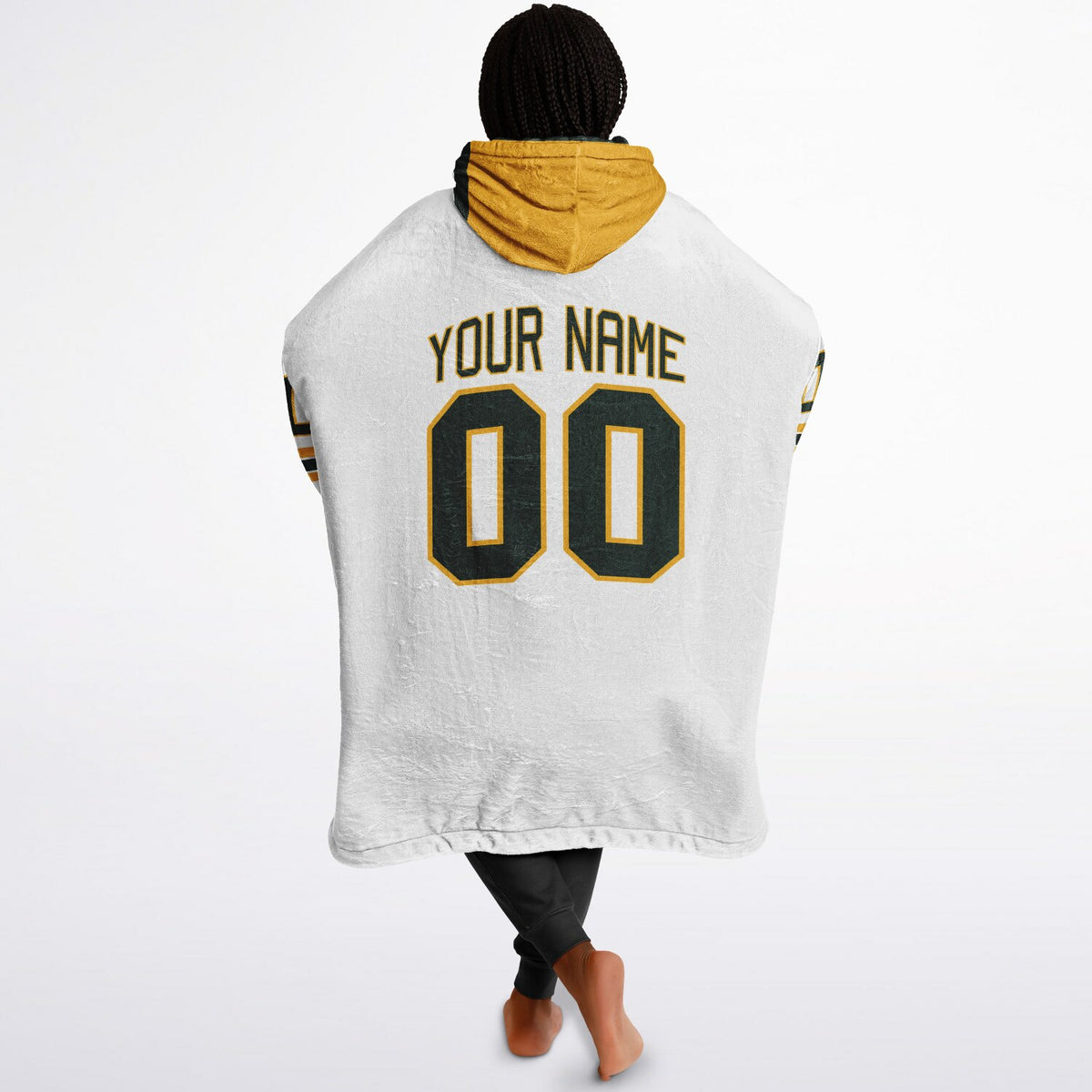 Green/Gold/White Superfan Reversible