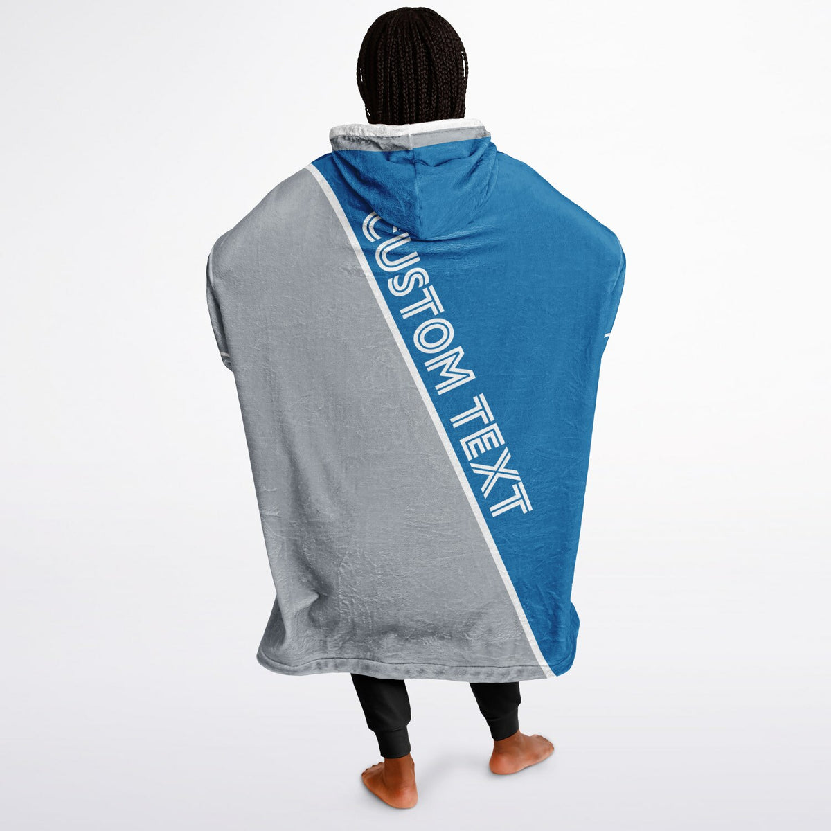 Blue Silver White Split Decision