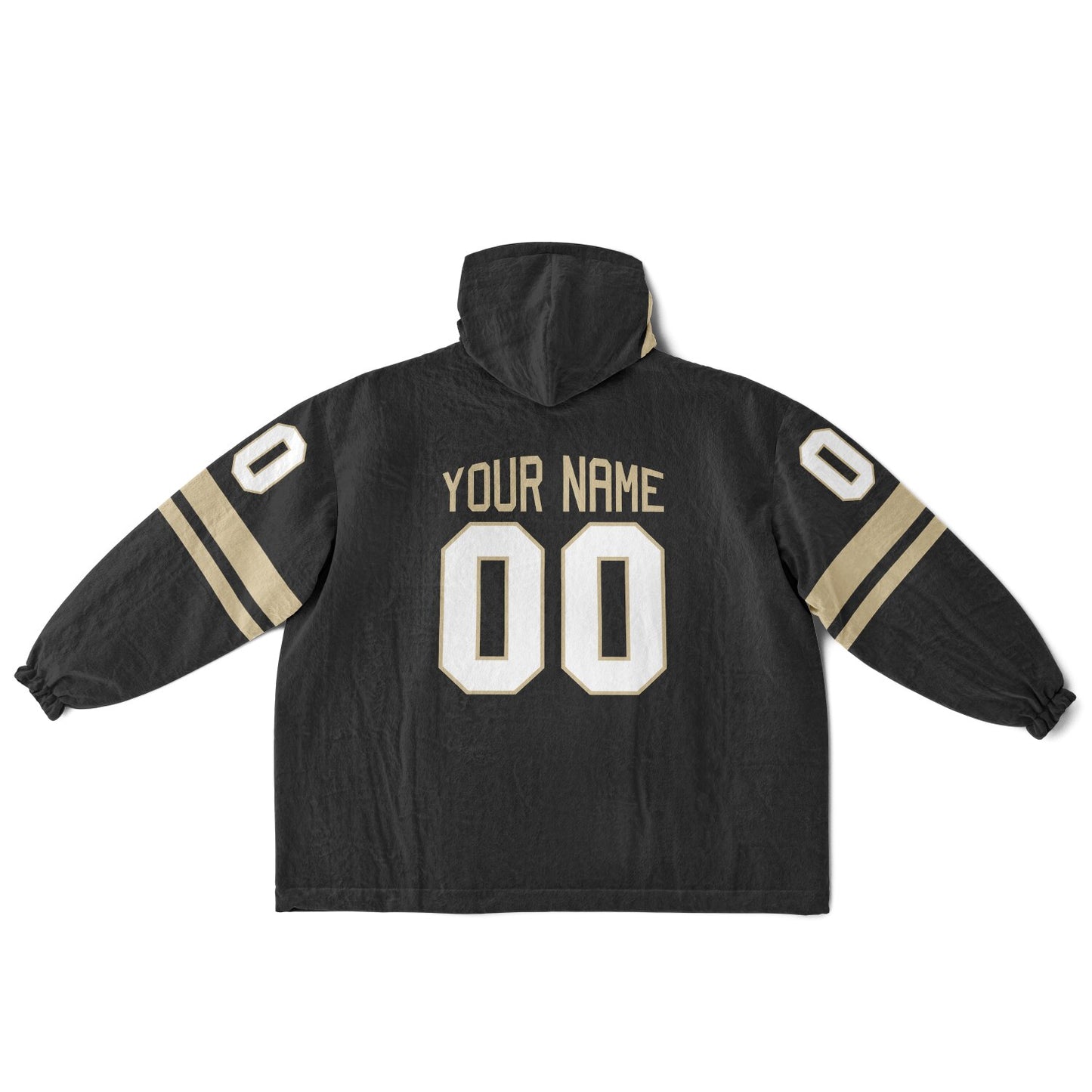 Black/Old Gold Superfan Reversible