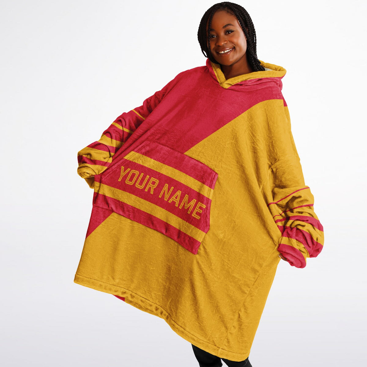 Red & Gold Split Decision