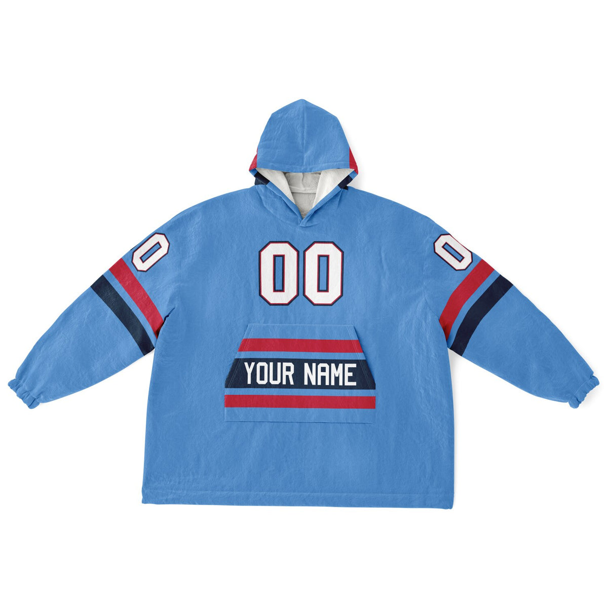 Light Blue Navy Red Classic