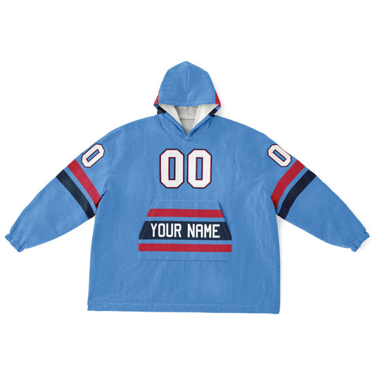 Light Blue Navy Red Classic