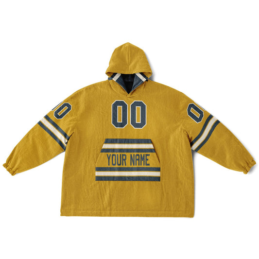 Charcoal Mustard Cream Superfan Reversible