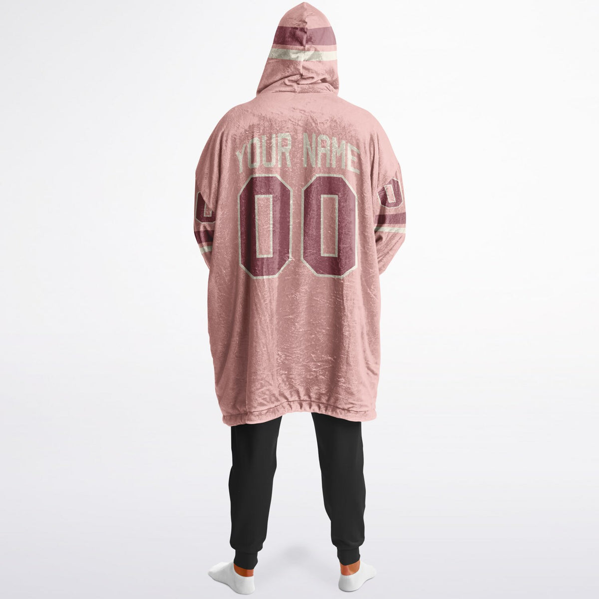 Blush Pink Cream Rose Gold Superfan Reversible