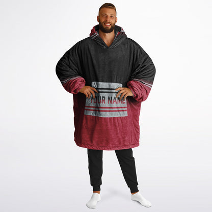 Black/Red/Silver Everyday Reversible