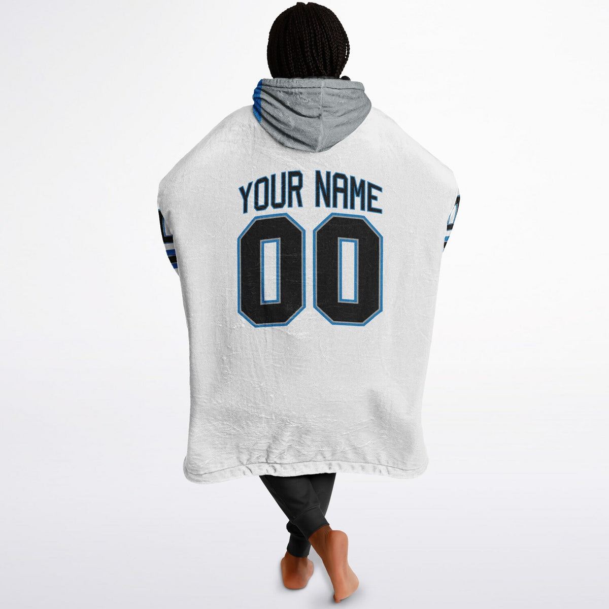 Black/Blue/Silver Superfan Reversible