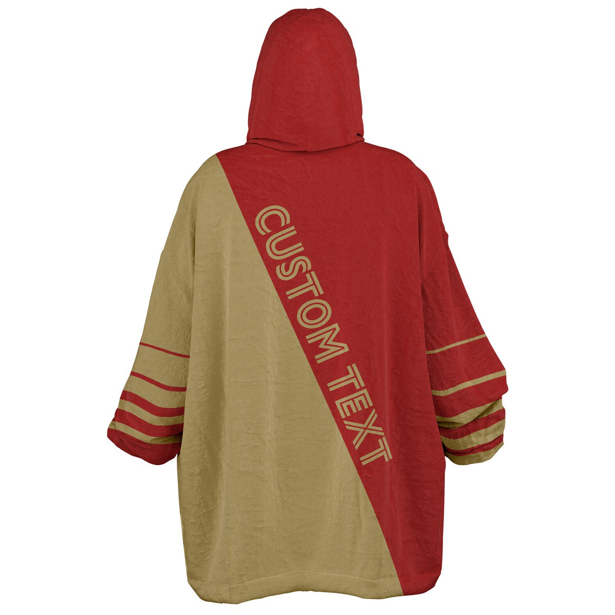 Red & Dark Gold Split Decision