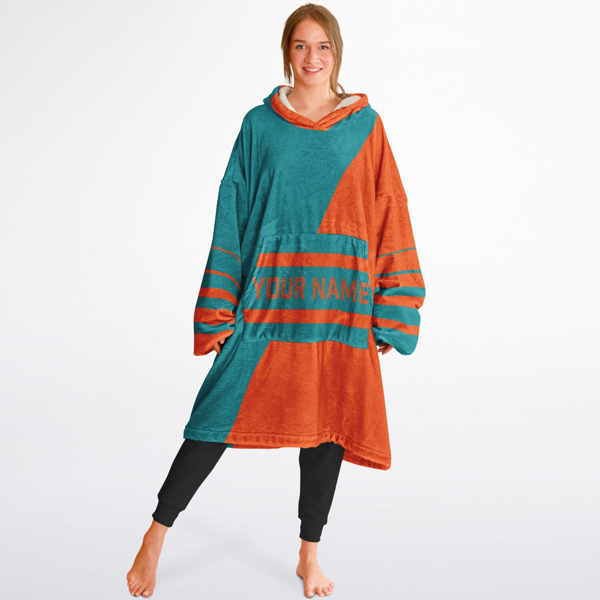 Teal & Orange Split Decision