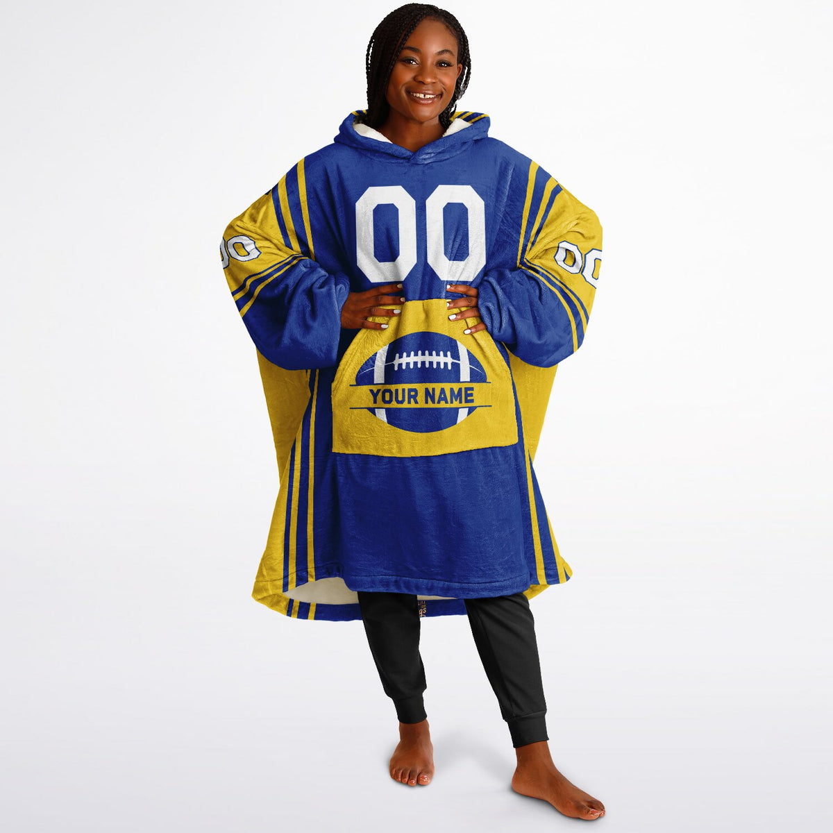 Blue/Yellow Bold