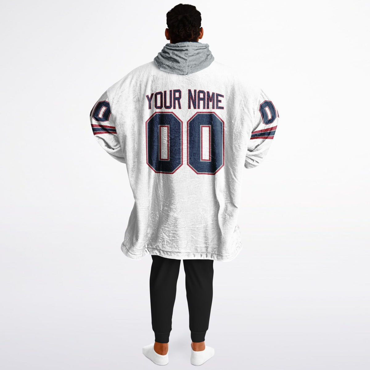 Navy/Red/Silver Superfan Reversible