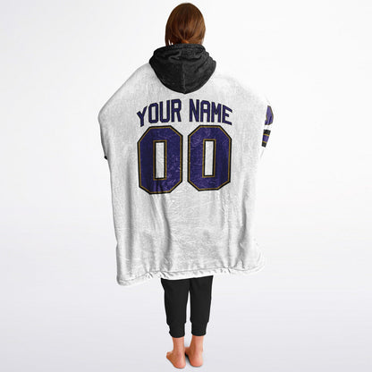 Purple/Black/Metallic Gold Superfan Reversible