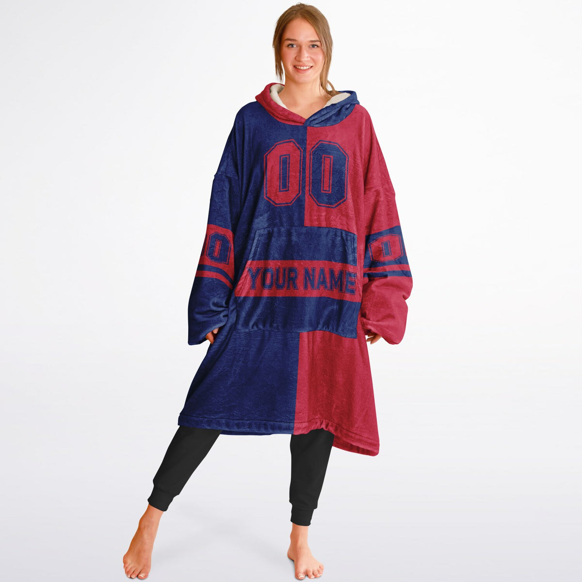 Dark Blue/Red Halftime