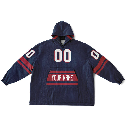 Navy & Red Superfan Reversible