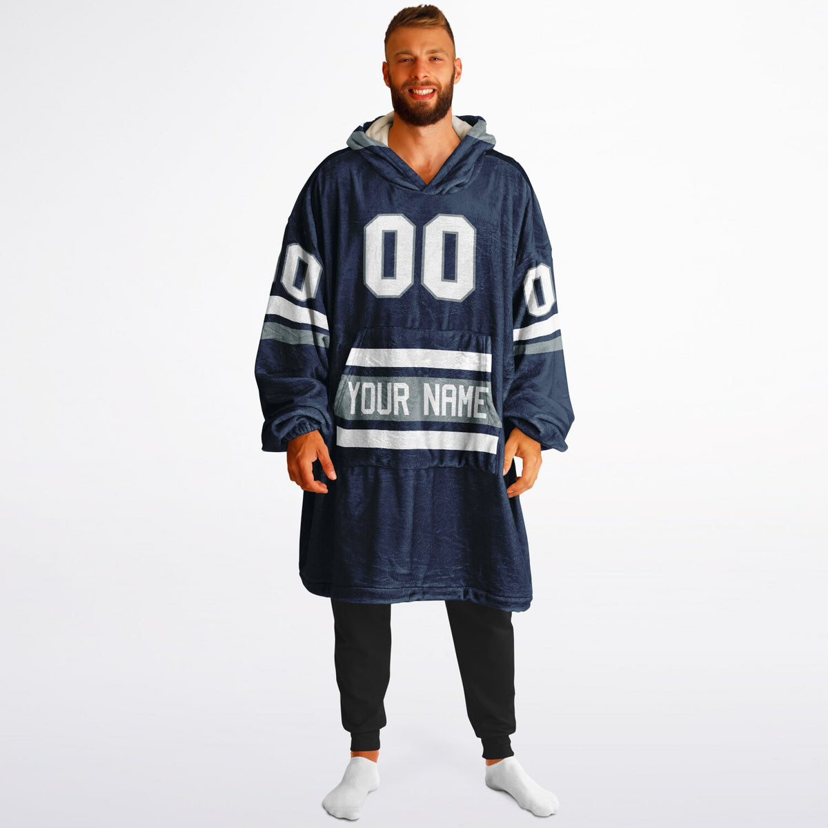 Navy Silver White Classic