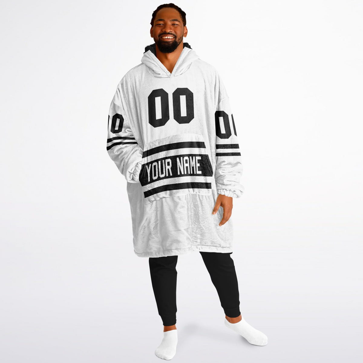Black & White Superfan Reversible