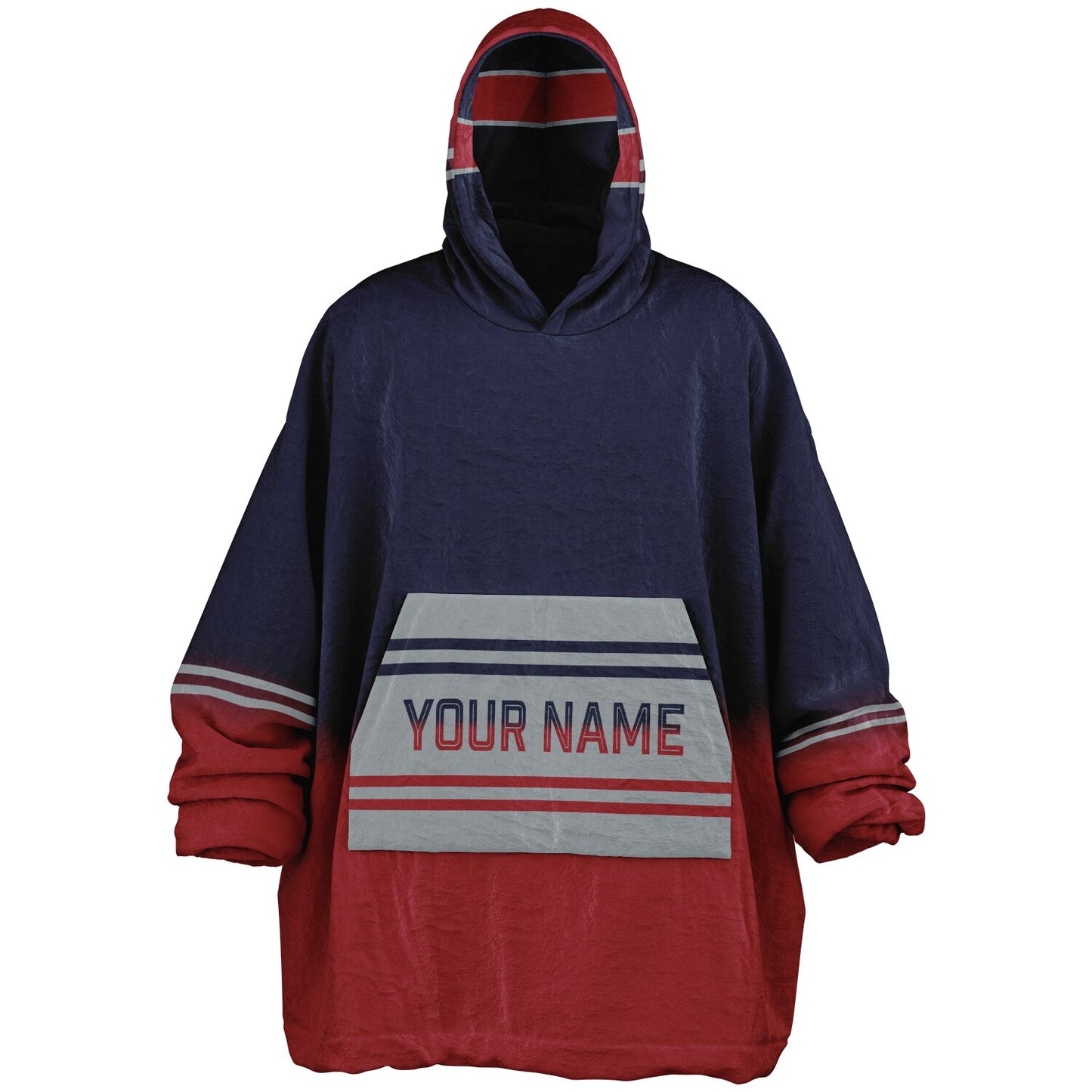 Nautical Blue/Red/Silver Everyday Reversible