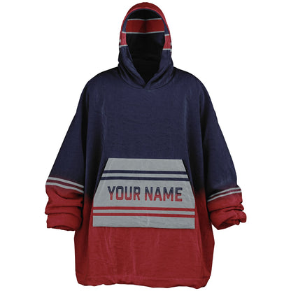 Nautical Blue/Red/Silver Everyday Reversible